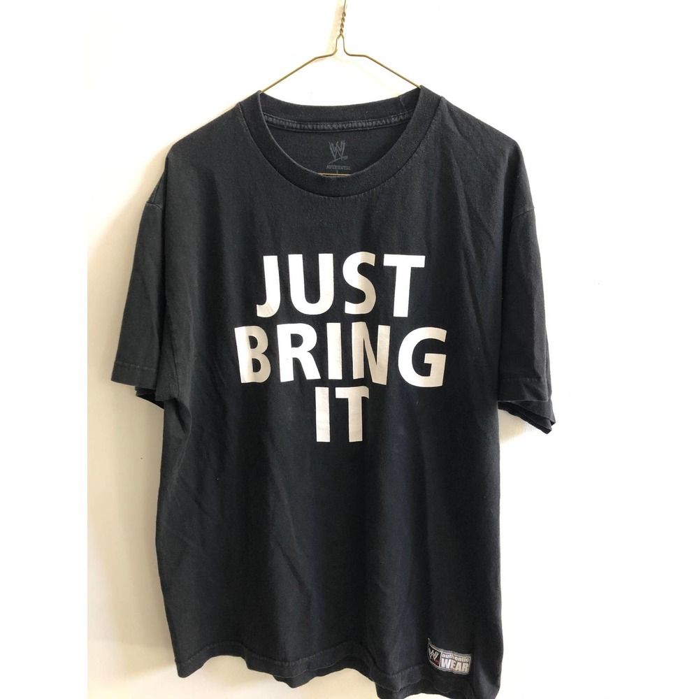 Vintage Just Bring It The Rock WWF authentic shirt